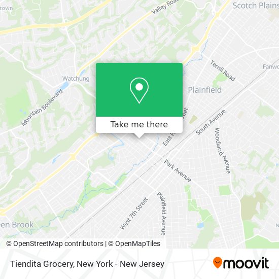 Tiendita Grocery map