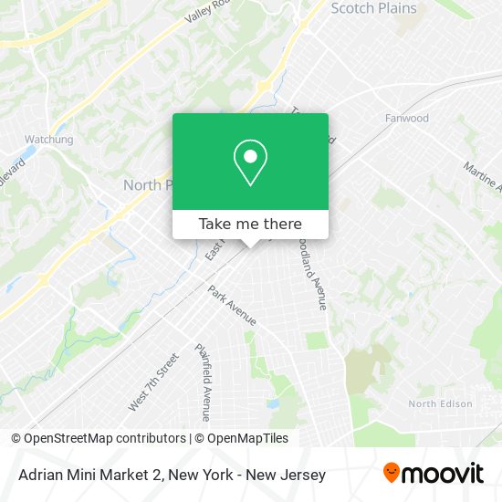 Mapa de Adrian Mini Market 2