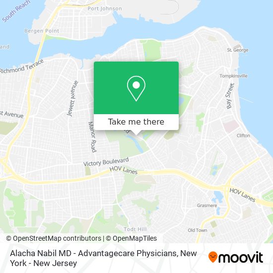 Alacha Nabil MD - Advantagecare Physicians map