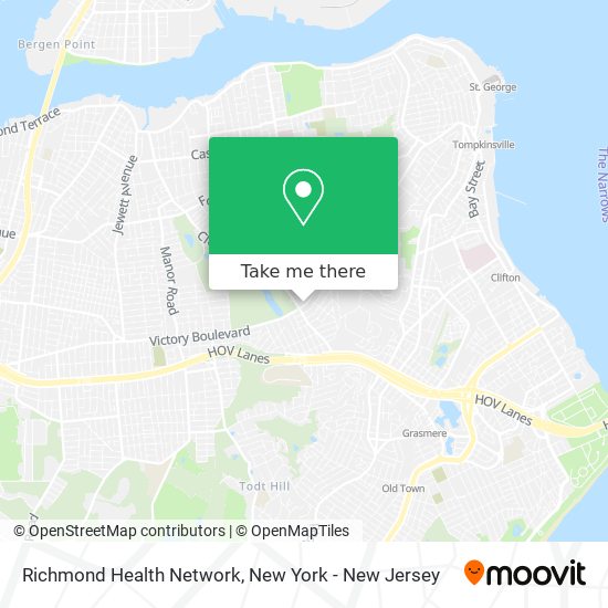Richmond Health Network map
