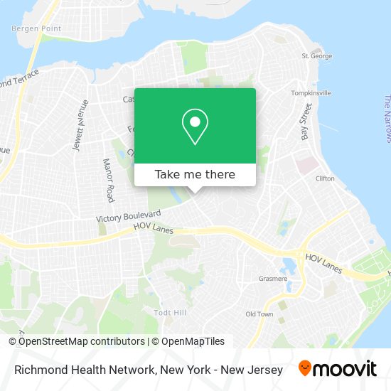 Mapa de Richmond Health Network