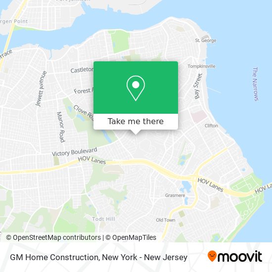 GM Home Construction map