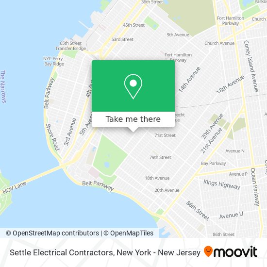 Settle Electrical Contractors map