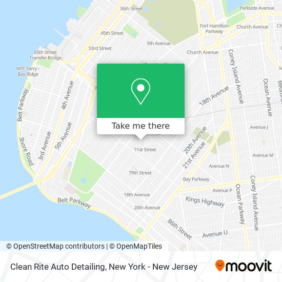 Clean Rite Auto Detailing map