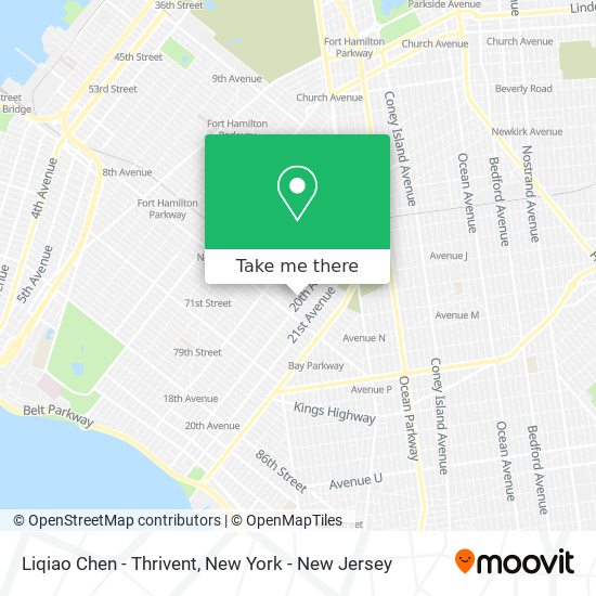 Liqiao Chen - Thrivent map