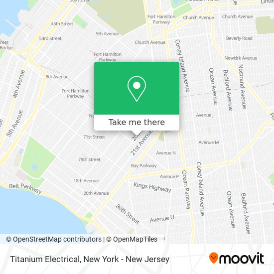 Titanium Electrical map