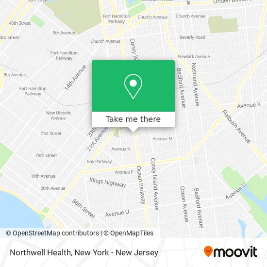 Northwell Health map