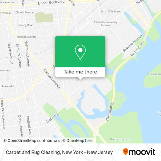 Carpet and Rug Cleaning map