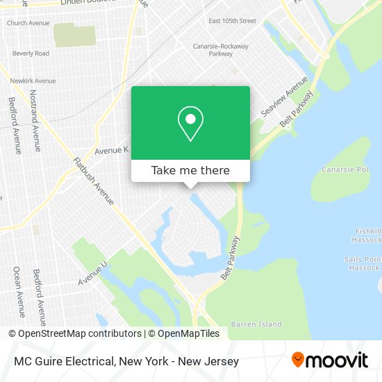 MC Guire Electrical map