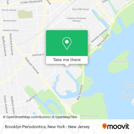 Mapa de Brooklyn Periodontics