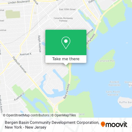 Bergen Basin Community Development Corporation map