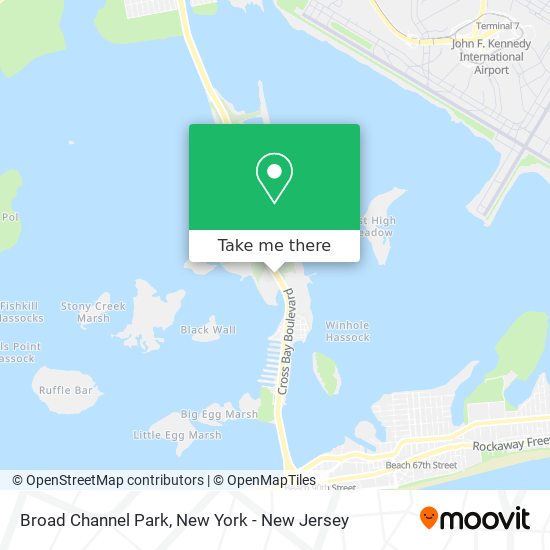 Mapa de Broad Channel Park