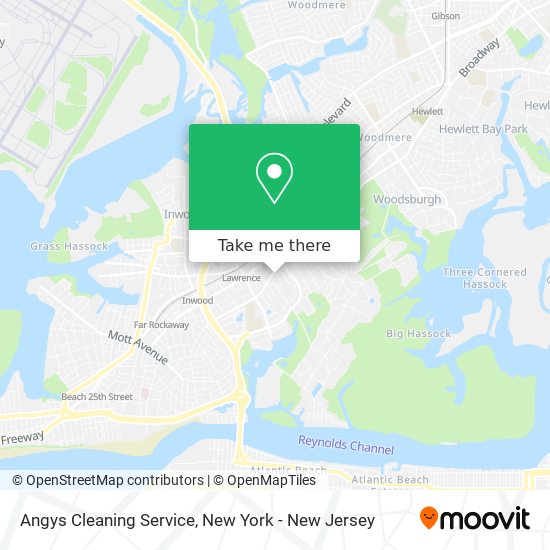 Mapa de Angys Cleaning Service