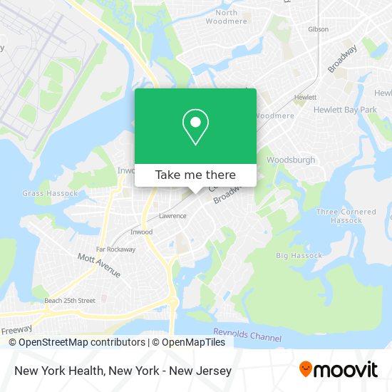 New York Health map