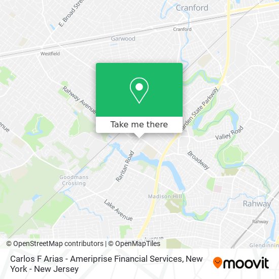 Carlos F Arias - Ameriprise Financial Services map