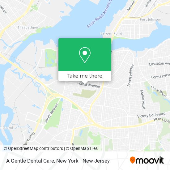 A Gentle Dental Care map