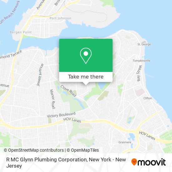Mapa de R MC Glynn Plumbing Corporation