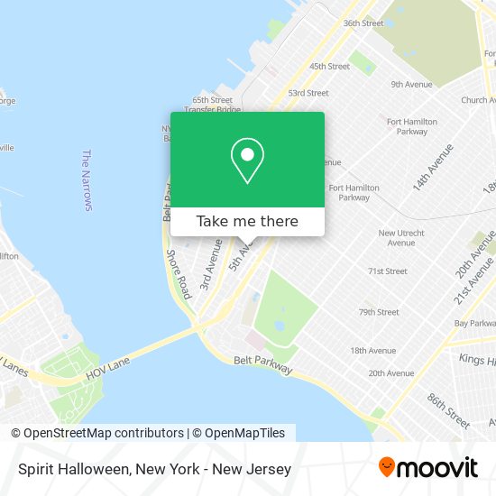 Spirit Halloween map