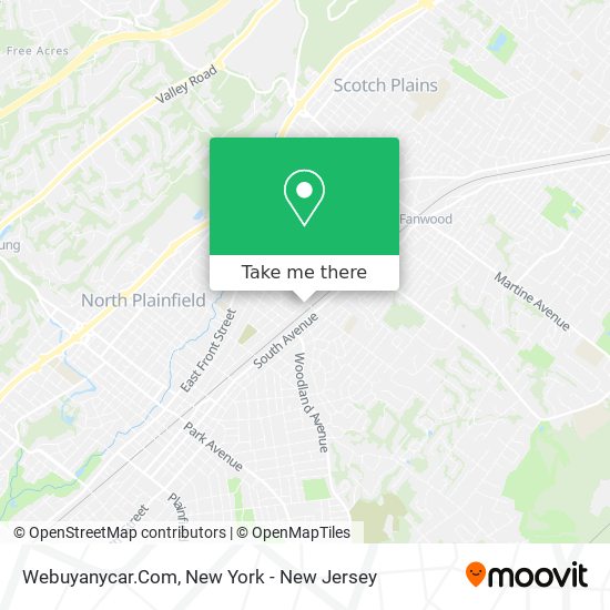 Mapa de Webuyanycar.Com