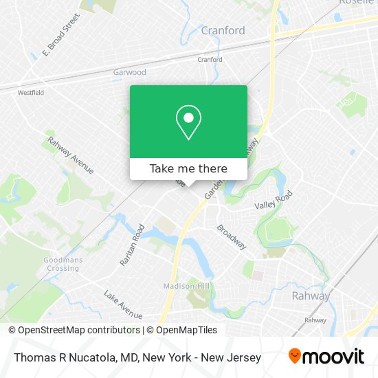 Mapa de Thomas R Nucatola, MD