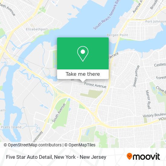 Five Star Auto Detail map