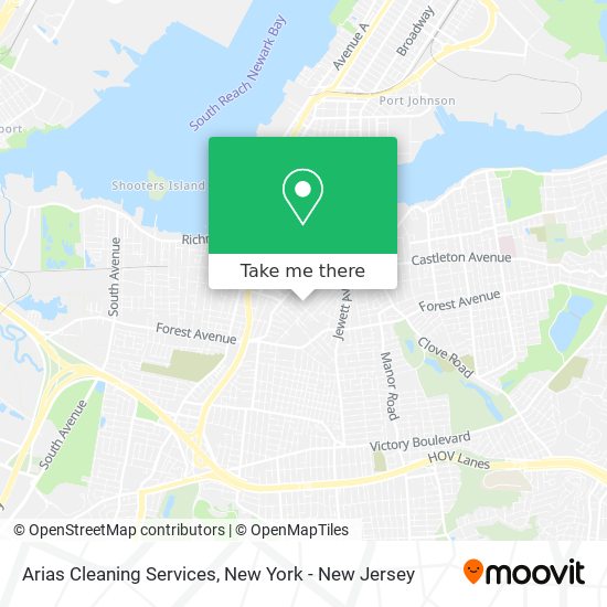 Mapa de Arias Cleaning Services