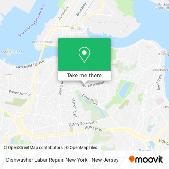 Dishwasher Labar Repair map