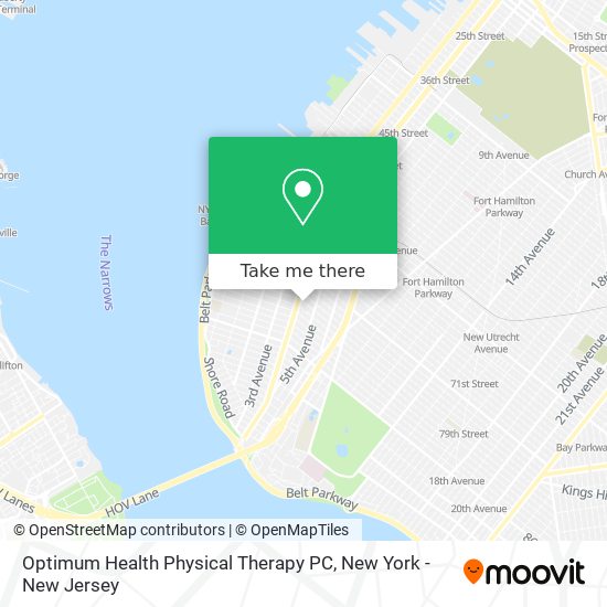 Optimum Health Physical Therapy PC map