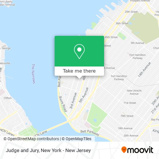 Judge and Jury map