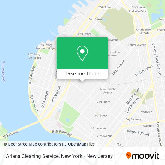 Mapa de Ariana Cleaning Service