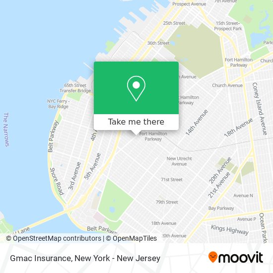 Gmac Insurance map