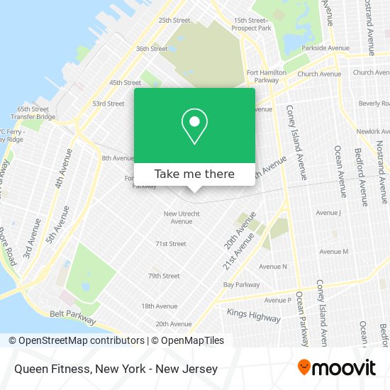 Queen Fitness map