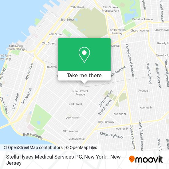 Stella Ilyaev Medical Services PC map