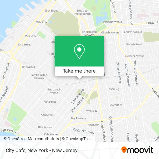 Mapa de City Cafe
