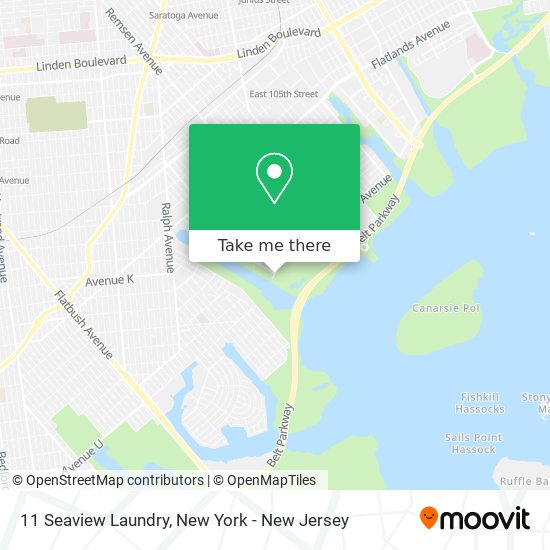 11 Seaview Laundry map