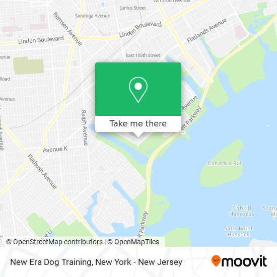 New Era Dog Training map