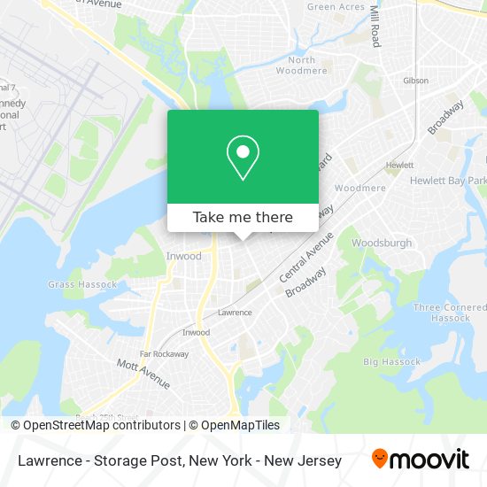 Mapa de Lawrence - Storage Post