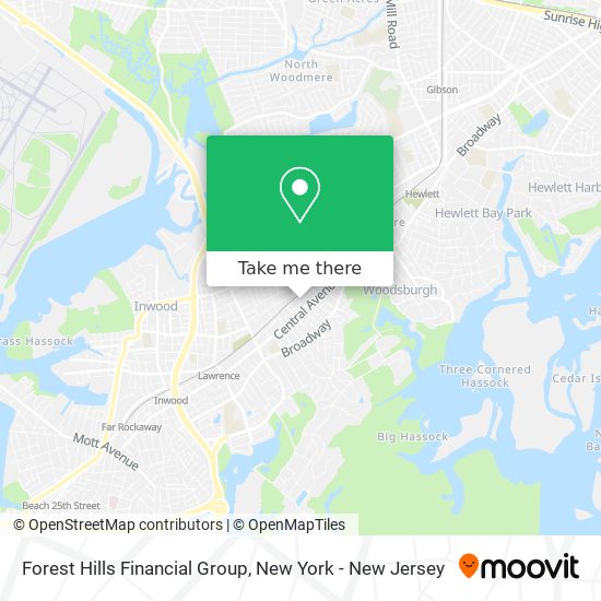 Forest Hills Financial Group map