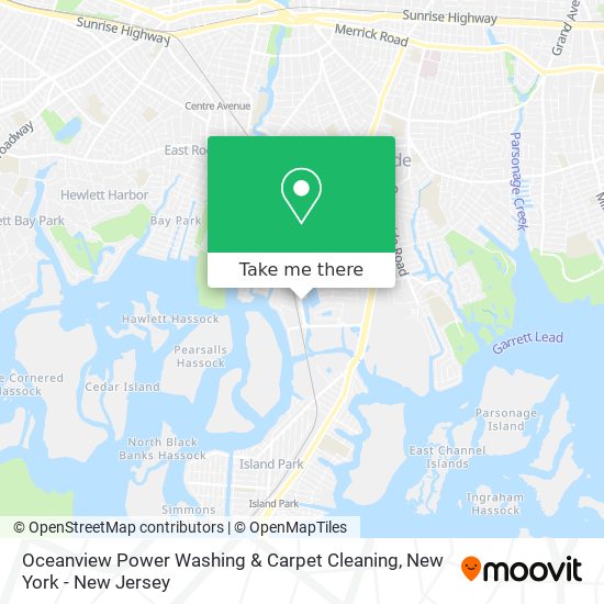 Oceanview Power Washing & Carpet Cleaning map