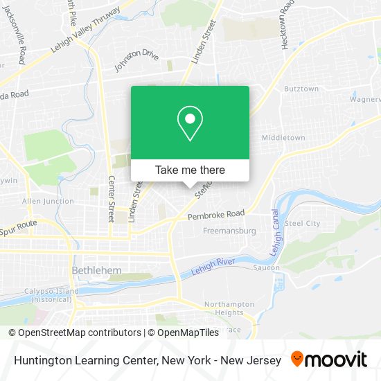 Mapa de Huntington Learning Center