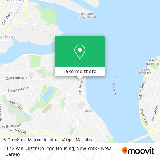 172 van Duzer College Housing map