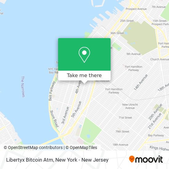 Mapa de Libertyx Bitcoin Atm