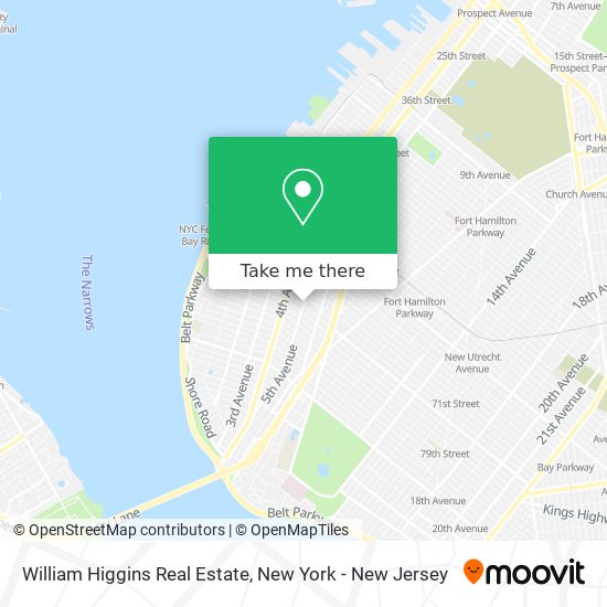 William Higgins Real Estate map