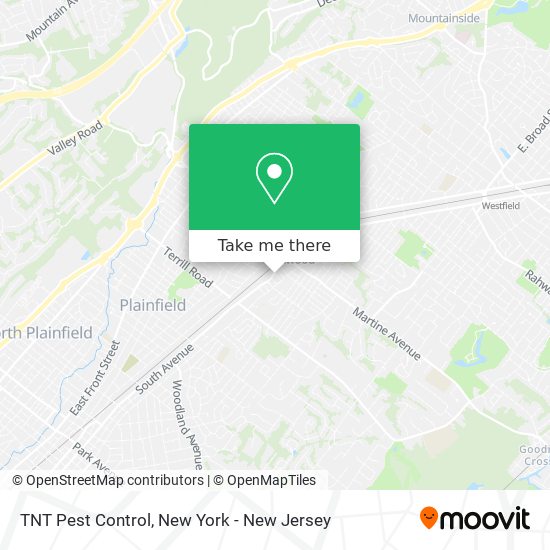 TNT Pest Control map