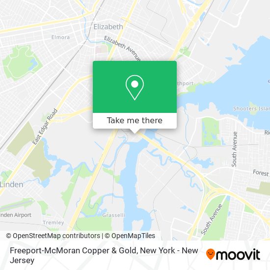 Freeport-McMoran Copper & Gold map
