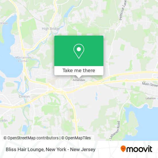 Bliss Hair Lounge map