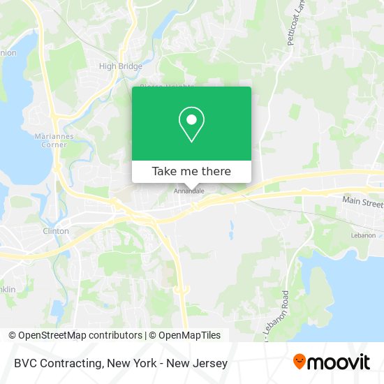 BVC Contracting map