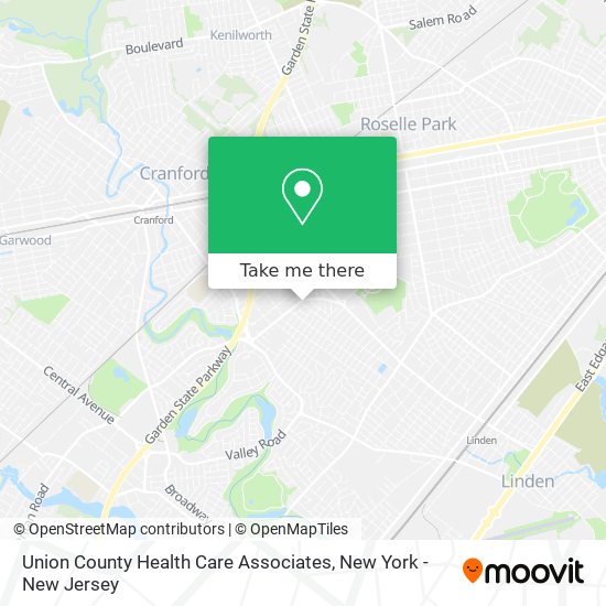 Mapa de Union County Health Care Associates