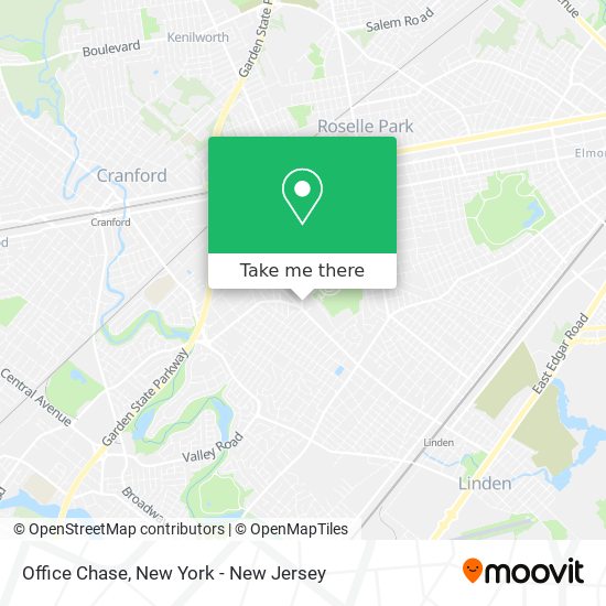 Office Chase map