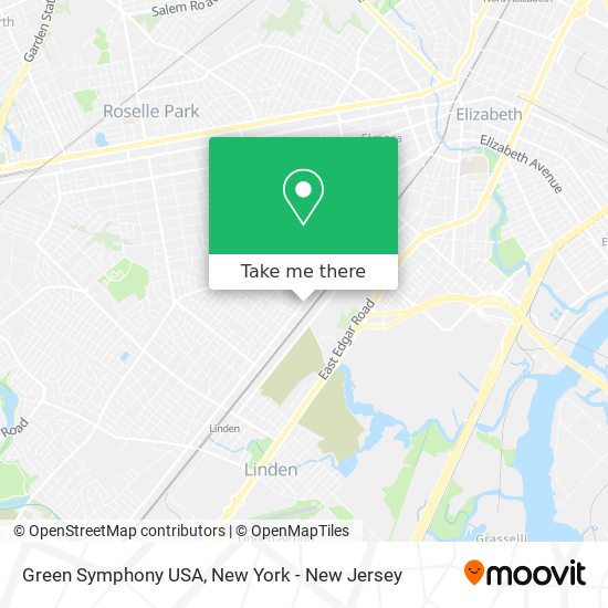 Mapa de Green Symphony USA